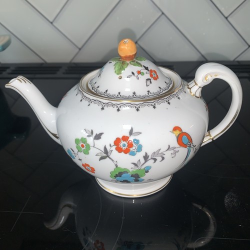 Plant tuscan china tea pot - tuscan,