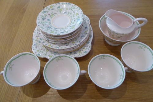 Plant tuscan china - tea, set
