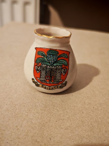 Antique tuscan china crested - tuscan,