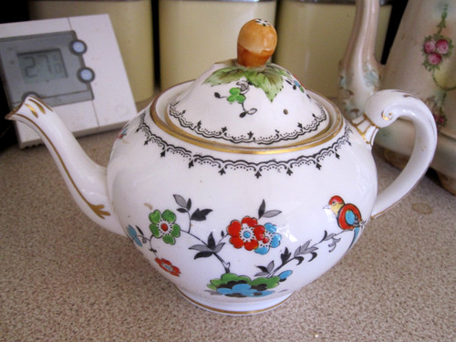 Plant tuscan tea pot - plant,
