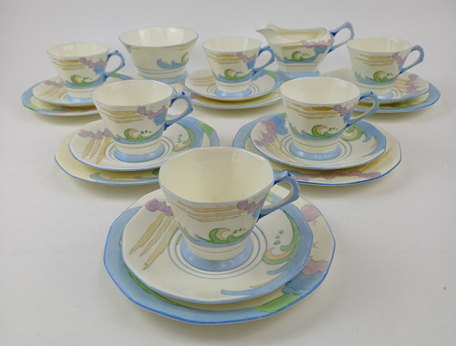 Art deco plant tuscan - art,